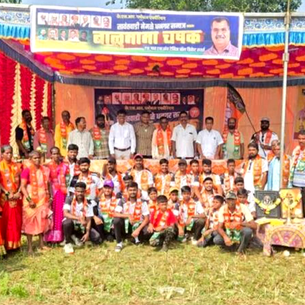 नेमळे धनगरवाडीत असंख्य ग्रामस्थांचा भाजपात पक्षप्रवेश