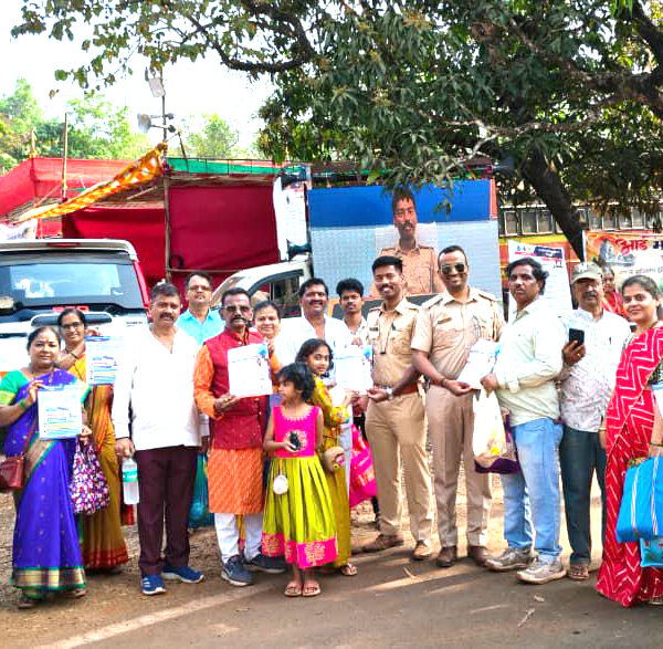 भराडी देवी जत्रोत्सवात RTO कडून रस्ता सुरक्षेचा अनोखा उपक्रम