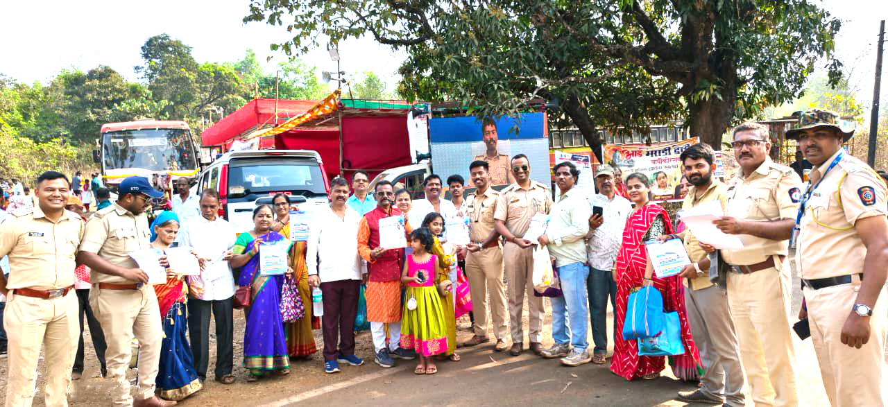 भराडी देवी जत्रोत्सवात RTO कडून रस्ता सुरक्षेचा अनोखा उपक्रम