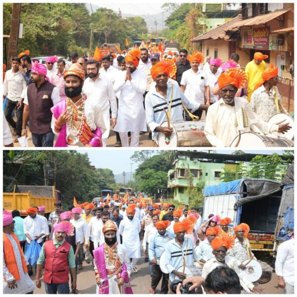 स्वराज्य अवतरले…! सावंतवाडी शिवजन्मोत्सव सोहळ्याचा जल्लोष!