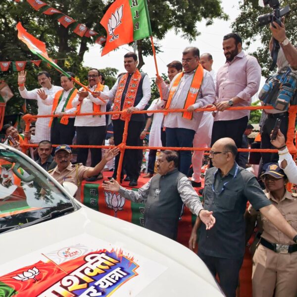 युवाशक्तीचा जल्लोष! ‘युवाशक्ती जागर यात्रा’चा मुख्यमंत्री देवेंद्र फडणवीसांच्या हस्ते भव्य शुभारंभ