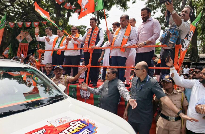 युवाशक्तीचा जल्लोष! ‘युवाशक्ती जागर यात्रा’चा मुख्यमंत्री देवेंद्र फडणवीसांच्या हस्ते भव्य शुभारंभ