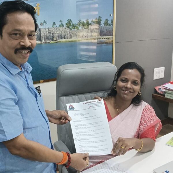 ओसरगाव टोल नाका रद्द करा! नगराध्यक्ष संदेश पारकर यांचा ठाम पवित्रा