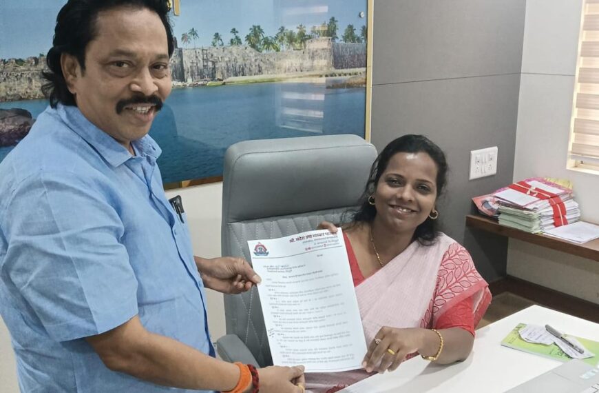 ओसरगाव टोल नाका रद्द करा! नगराध्यक्ष संदेश पारकर यांचा ठाम पवित्रा