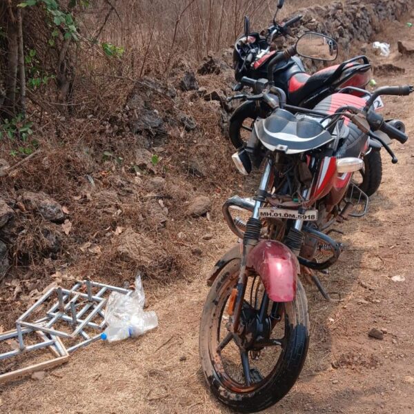 सातपायरीत भीषण अपघात; दोन दुचाकींची टक्कर, एक जखमी कुडाळला हलवला