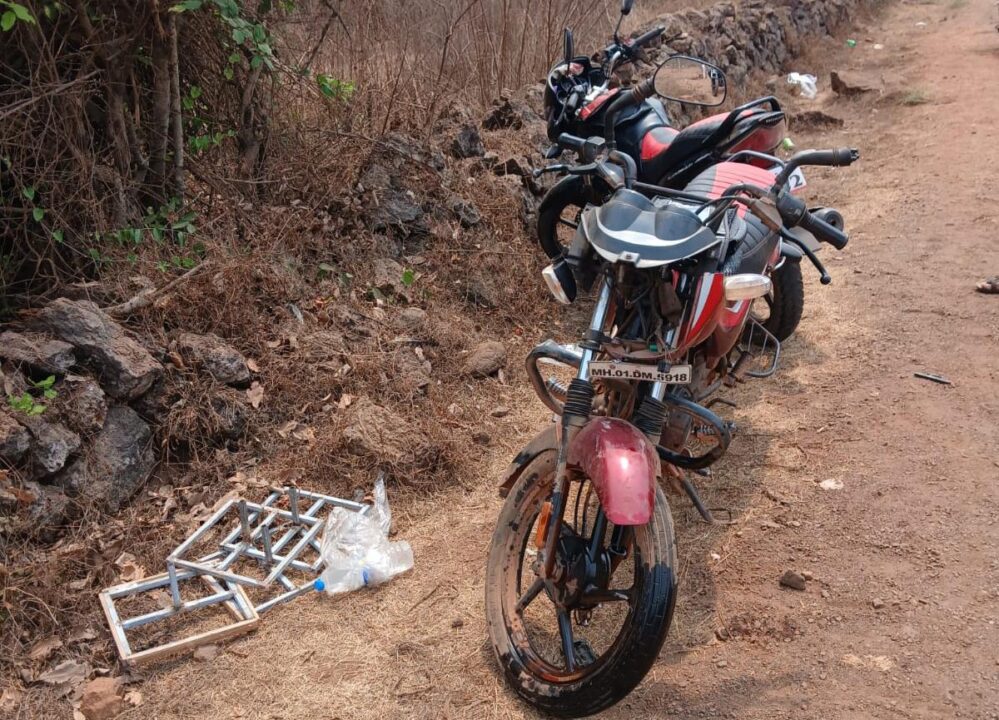 सातपायरीत भीषण अपघात; दोन दुचाकींची टक्कर, एक जखमी कुडाळला हलवला