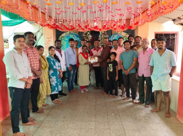 साई मंदिर वर्धापन दिनी रक्तदानाची अनोखी भेट; मसुरेत २४ जणांचे योगदान