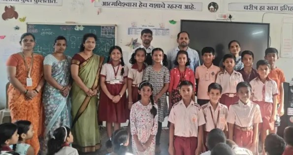 कळसुलकर प्राथमिक शाळेचा प्रज्ञाशोधात झंझावात; १३ विद्यार्थ्यांनी पटकावली पदके