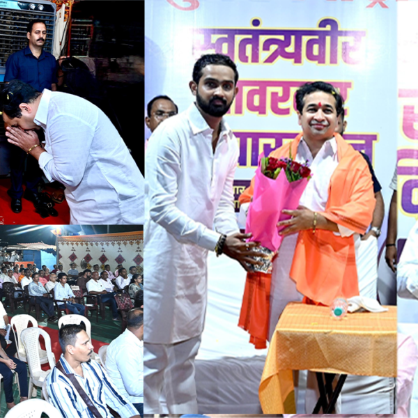 मंत्री नितेश राणे यांचे प्रभावी मार्गदर्शन; वैभववाडीत हिंदुत्व विचारांची सभा रंगली । Kokanshahi ।