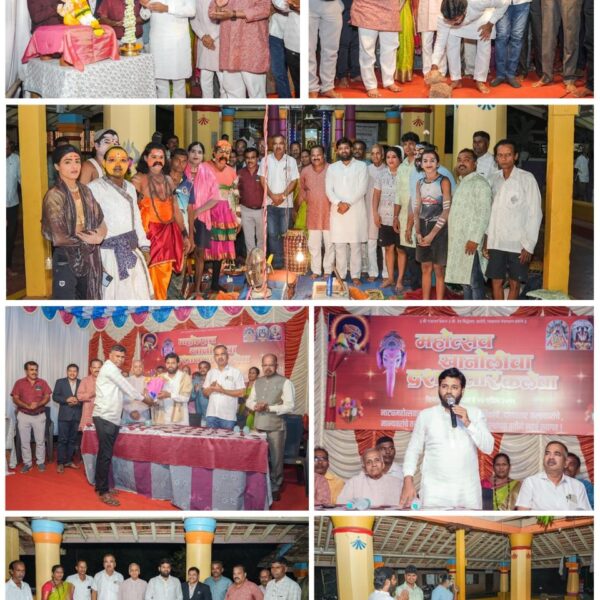 खानोलीत रंगला दशावतार कलेचा महाकुंभ; भाजप युवा नेते विशाल परब यांच्याकडून कलाकारांचा गौरव