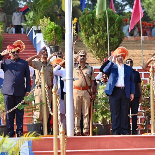 “सिंधुदुर्गनगरीत महाराष्ट्र दिनाचा जल्लोष: पालकमंत्री नितेश राणेंच्या हस्ते ध्वजारोहण सोहळा उत्साहात साजरा”