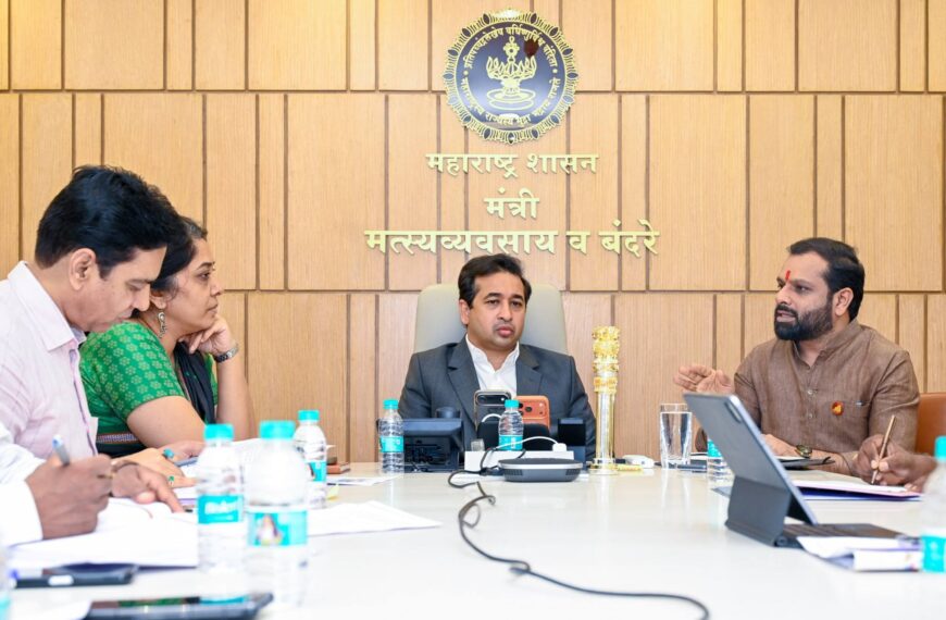 पालकमंत्री नितेश राणेंच्या उपस्थितीत स्कायला अॅक्वेरियम प्रकल्पाला गती