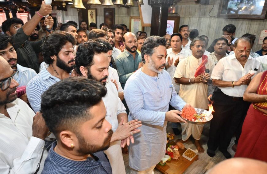 “श्री देव काळभैरवांच्या चरणी आ. निलेश राणे; रत्नागिरी दौऱ्यात घेतले दर्शन”