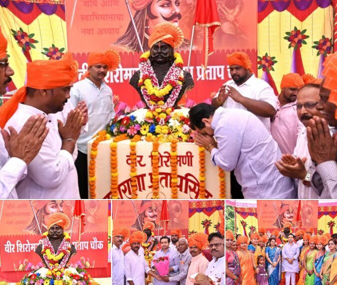 कणकवलीत महाराणा प्रताप जयंती उत्साहात साजरी; पालकमंत्री नितेश राणेंची उपस्थिती