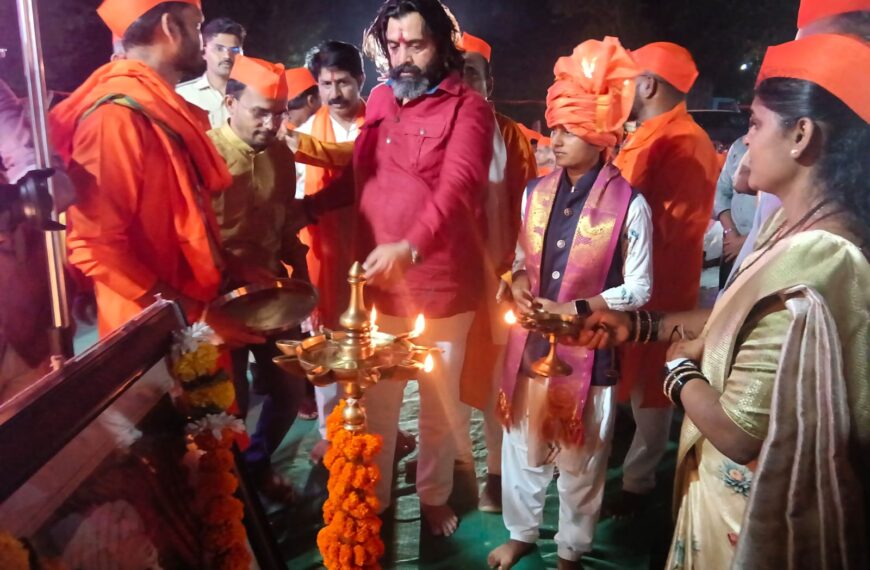 आंबोलीत हिंदू संमेलनाची जोरदार भव्य मिरवणूक