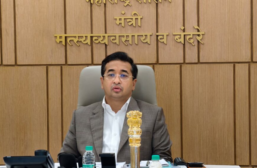 “पालकमंत्री नितेश राणेंच्या खांद्यावर सिंधुरत्न योजनेची जबाबदारी; विकासाला नवे बळ”