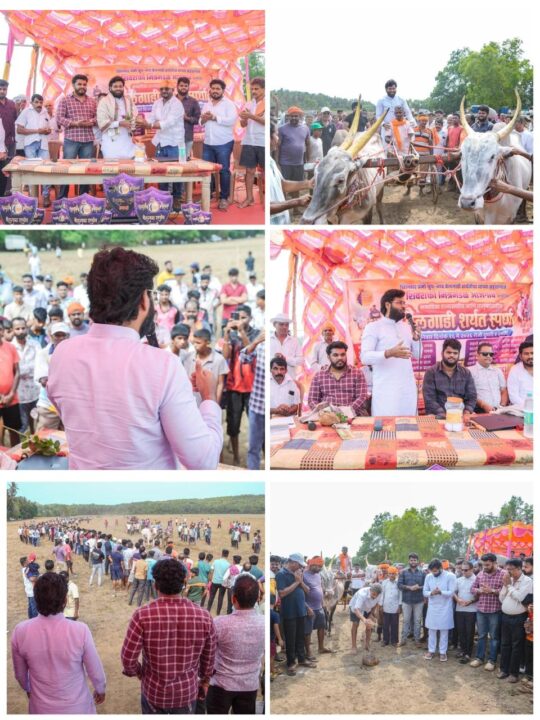 आरवलीत बैलगाडा शर्यतीचा थरार; भाजप युवा नेते विशाल परब यांच्या उपस्थितीत उत्साहात सोहळा संपन्न