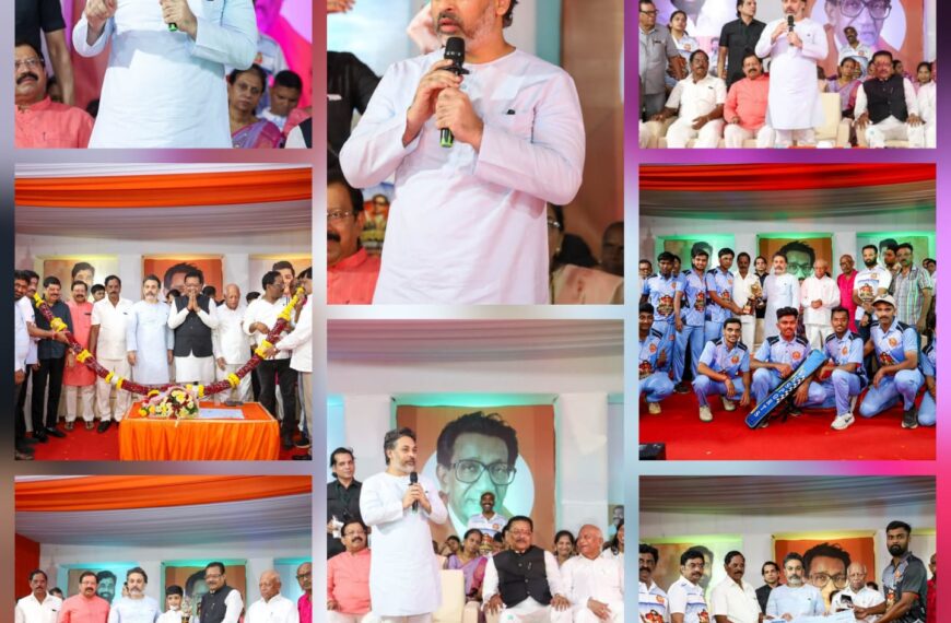 “हिंदुहृदयसम्राट चषक २०२६”ला आ. निलेश राणेंची सदिच्छा भेट; खेळाडूंमध्ये उत्साह!