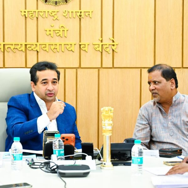 रायगडातील सागरी विकास प्रकल्पांना गती; मंत्री नितेश राणे यांचे संबंधितांना निर्देश