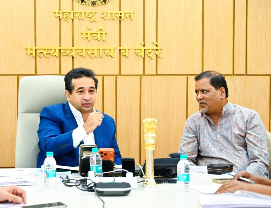 रायगडातील सागरी विकास प्रकल्पांना गती; मंत्री नितेश राणे यांचे संबंधितांना निर्देश