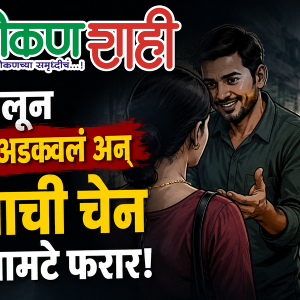 गोड बोलून जाळ्यात अडकवलं अन् सोन्याची चेन घेऊन भामटे फरार!