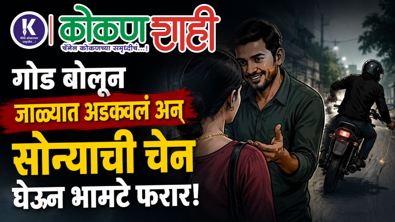 गोड बोलून जाळ्यात अडकवलं अन् सोन्याची चेन घेऊन भामटे फरार!