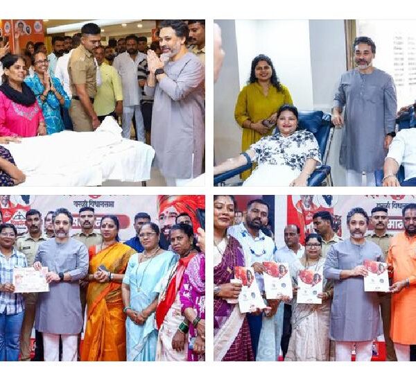 रक्तदानातून मानवतेचा संदेश! वरळीतील शिबिराला आ. निलेश राणेंची भेट