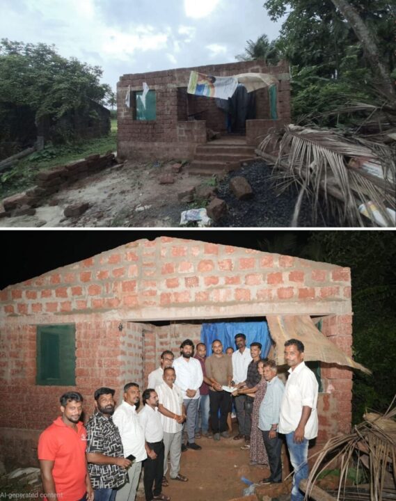 कार्यकर्त्यांच्या संकटात खंबीर आधार; विशाल परबांची आर्थिक मदतीची साथ!