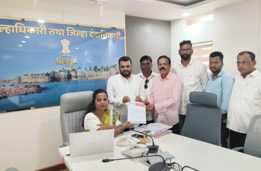 कुडाळ शहरातील सर्व शाळा व शासकीय इमारतींमध्ये ‘रेन वॉटर हार्वेस्टिंग’करा: मंदार शिरसाट यांची जिल्हाधिकरी तृप्ती धोंडमीसे यांच्याकडे मागणी