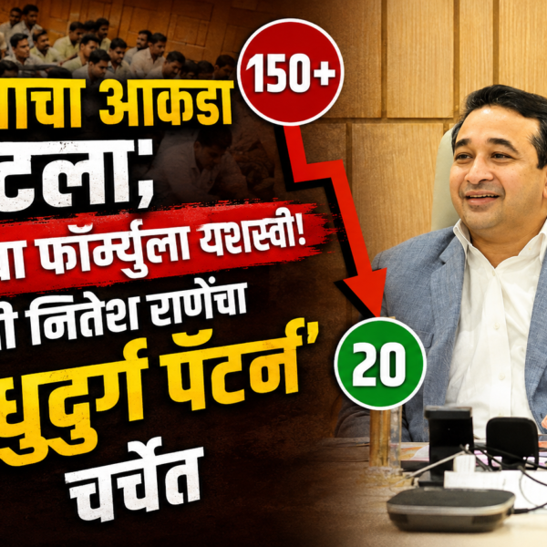 उपोषणाचा आकडा घटला; संवादाचा फॉर्म्युला यशस्वी! मंत्री नितेश राणेंचा ‘सिंधुदुर्ग पॅटर्न’ चर्चेत