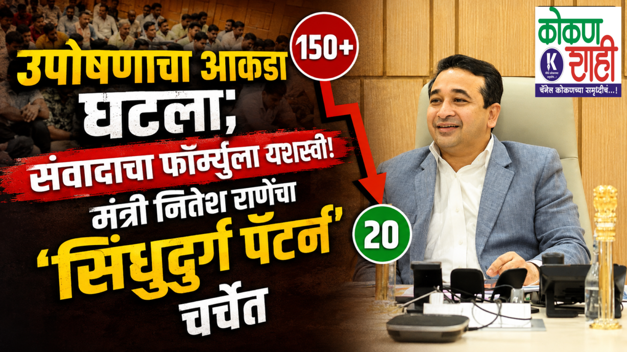 उपोषणाचा आकडा घटला; संवादाचा फॉर्म्युला यशस्वी! मंत्री नितेश राणेंचा ‘सिंधुदुर्ग पॅटर्न’ चर्चेत